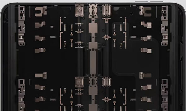 Foldable phone hinge，Hinge precision parts，Precision machining supply chain